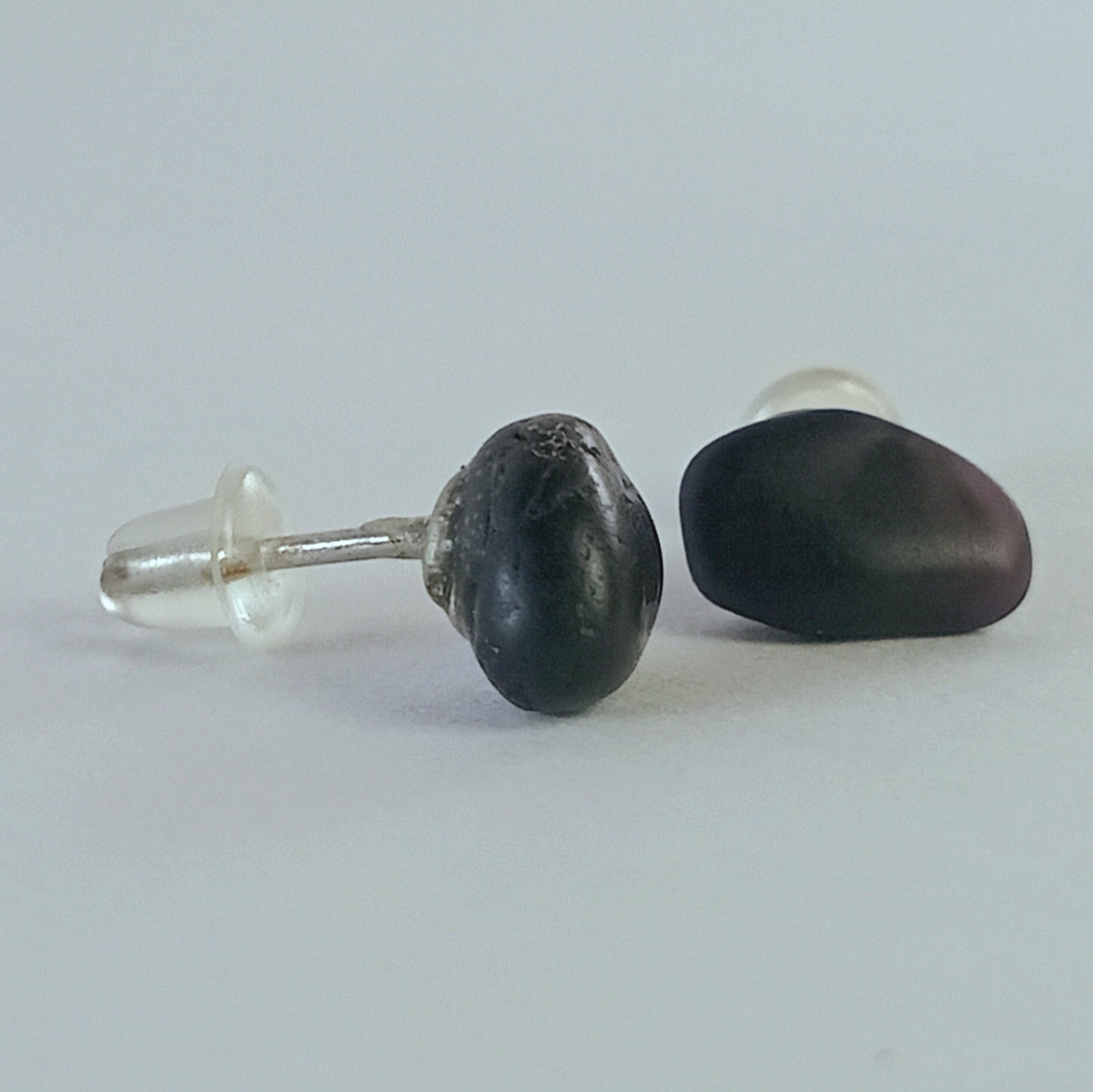 Natural Gem Stud Earrings