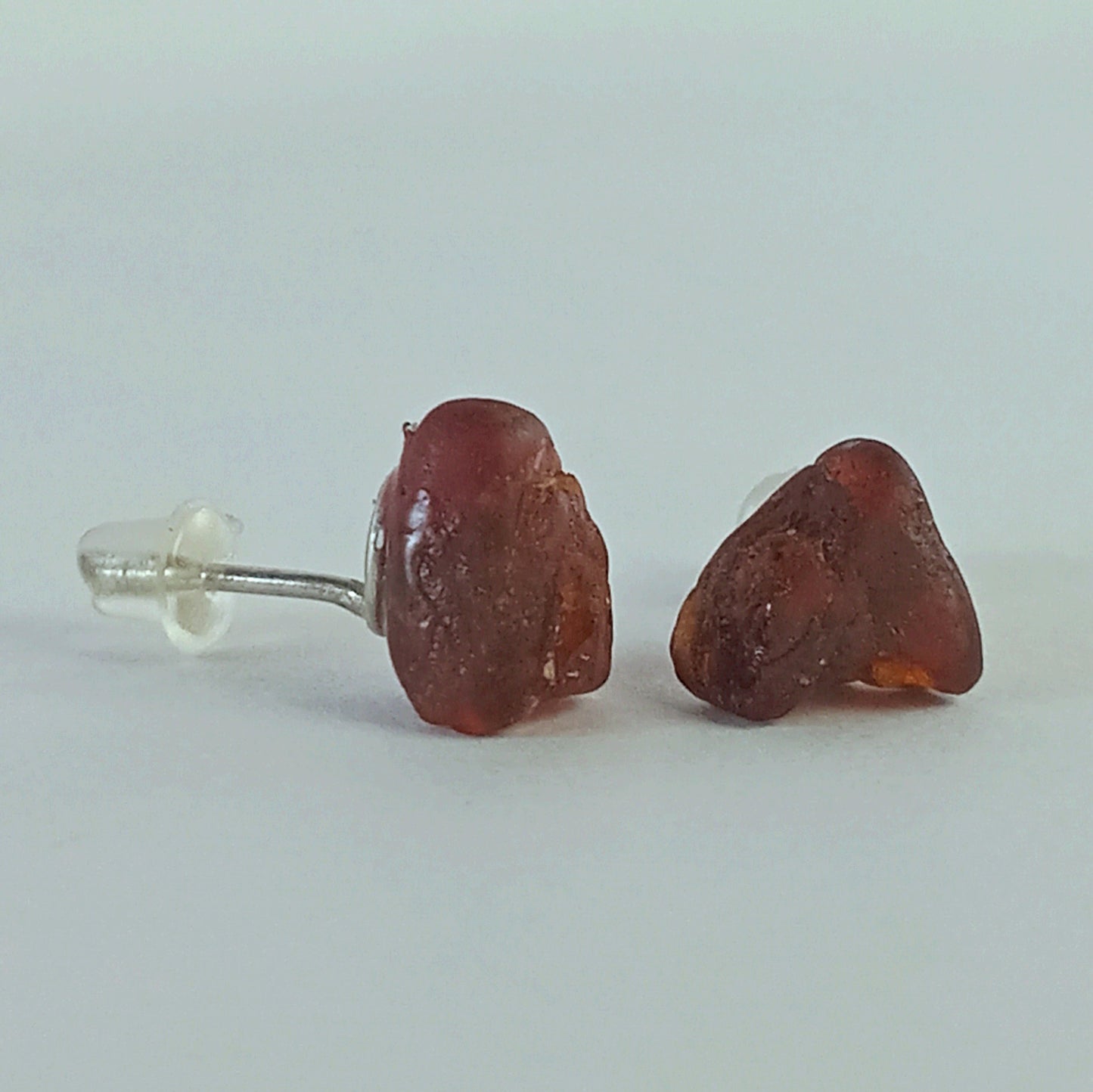 Garnet Stud Earrings
