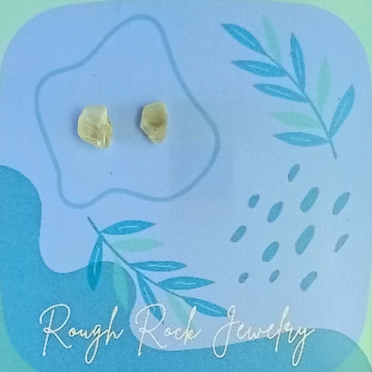 Moonstone Stud Earrings