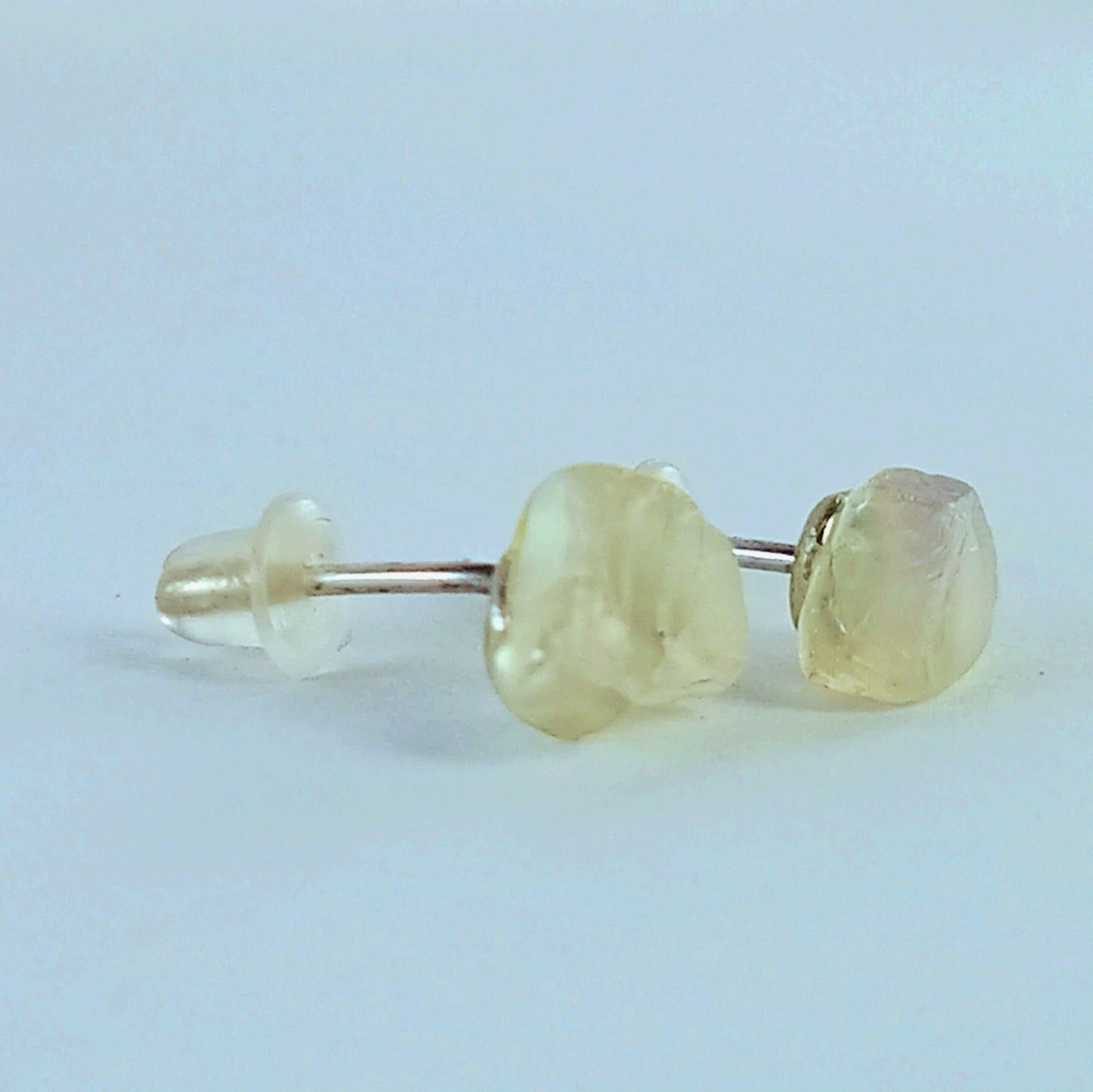 Moonstone Stud Earrings