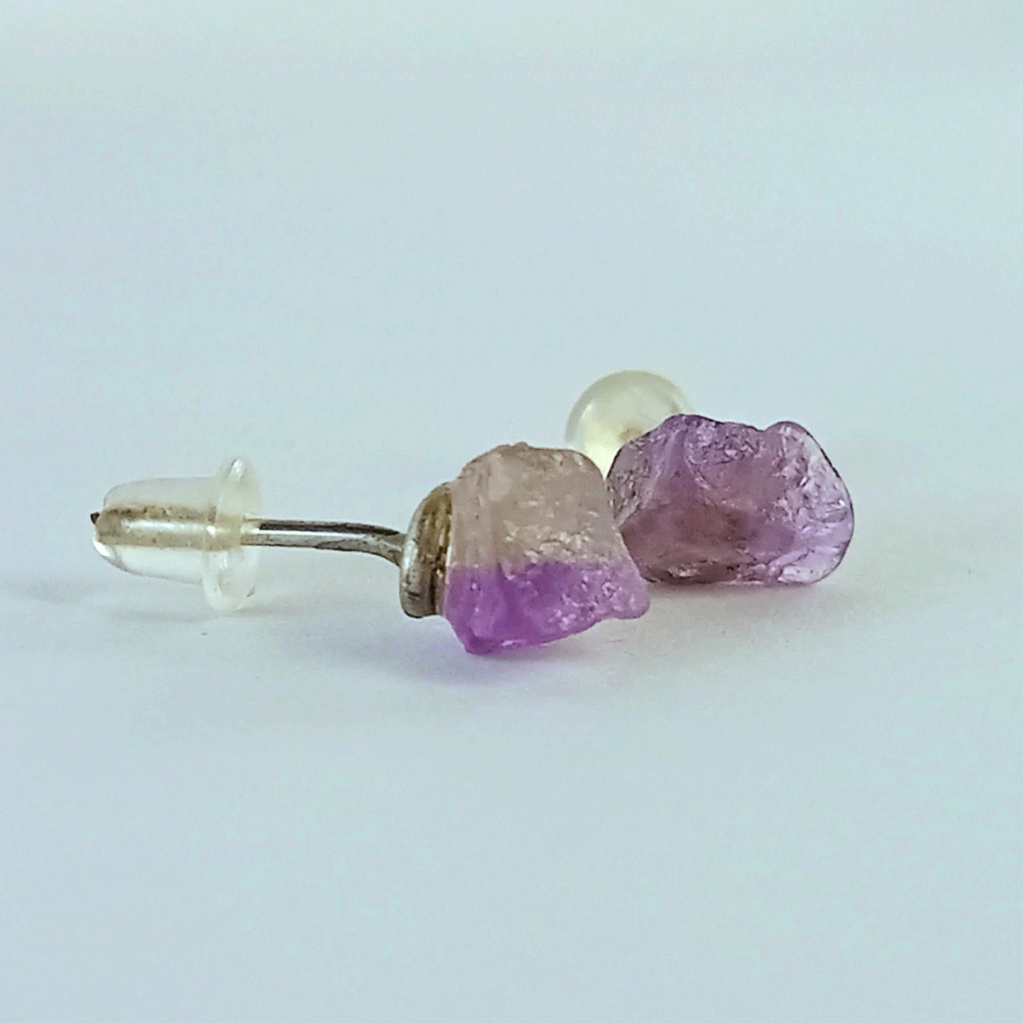 Amethyst Stud Earrings