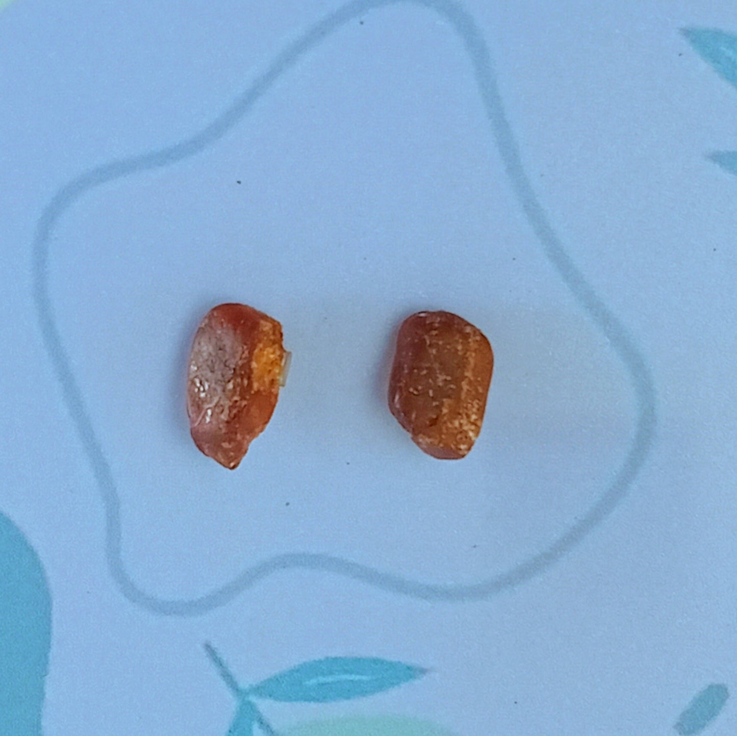 Garnet Stud Earrings