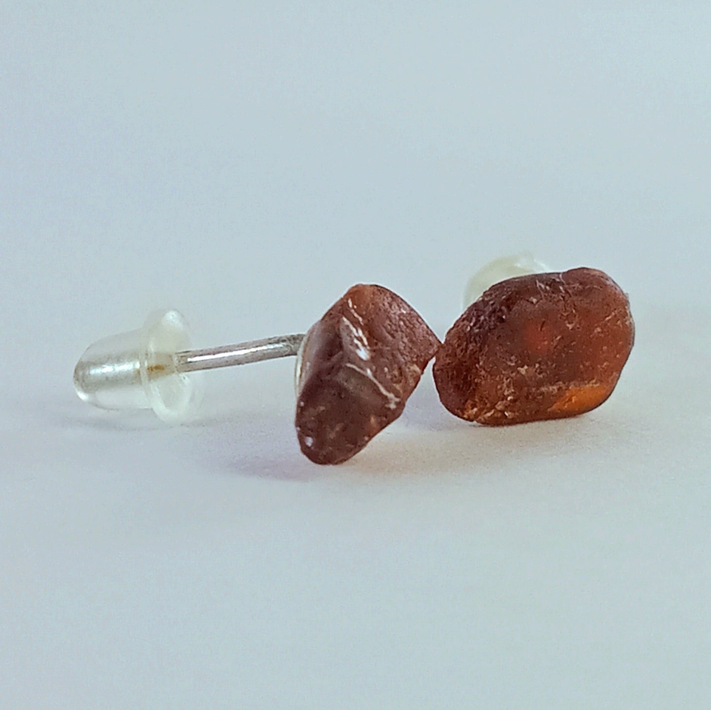 Garnet Stud Earrings