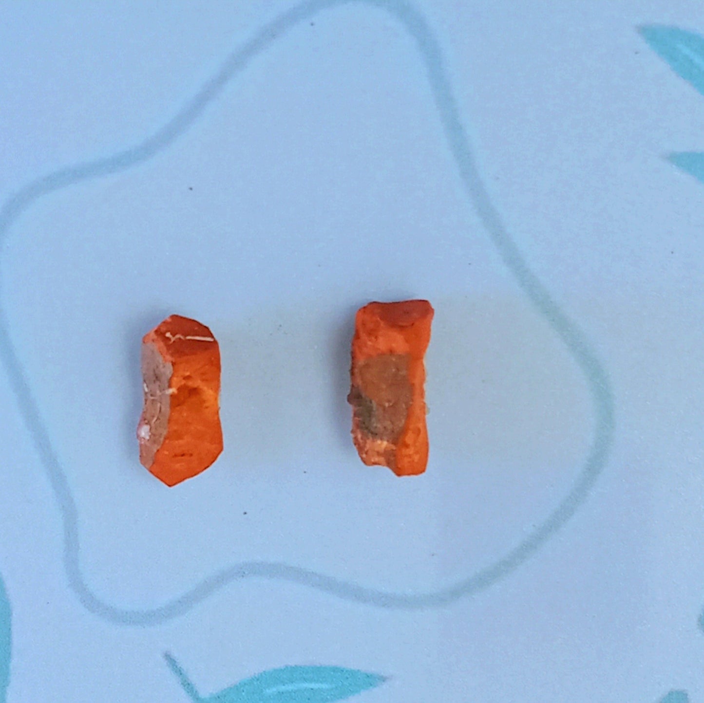 Red Jasper Stud Earrings