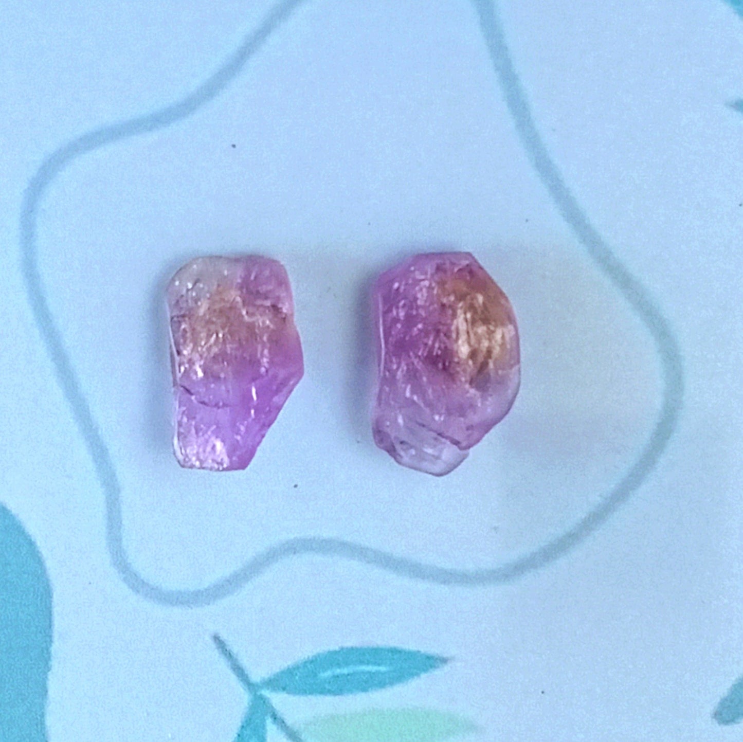 Amethyst Stud Earrings
