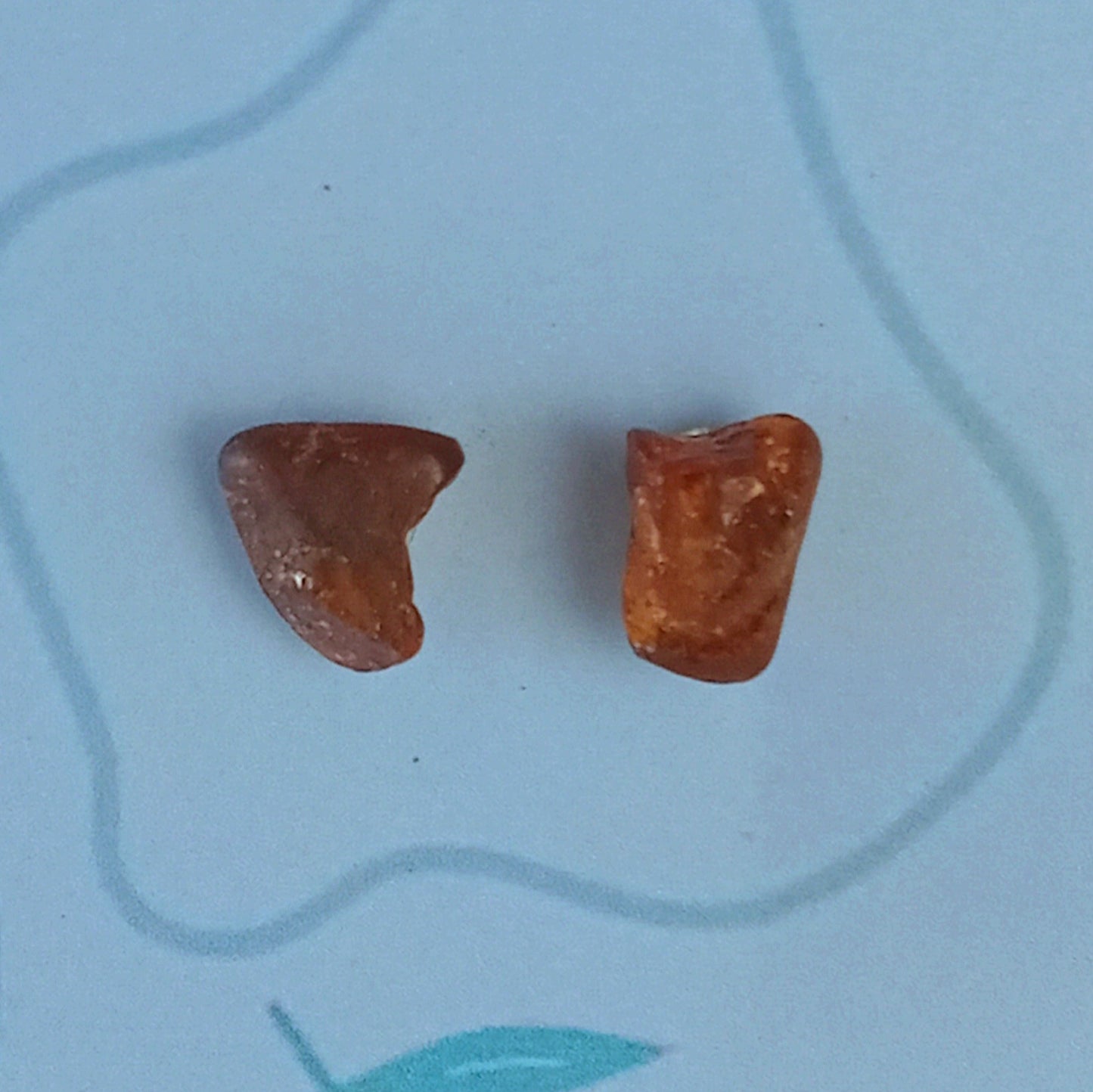 Garnet Stud Earrings