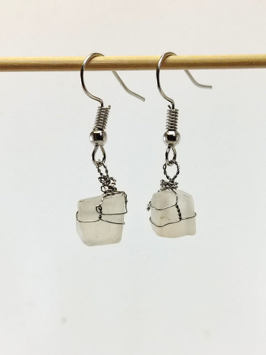Moonstone Dangle Earrings